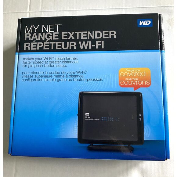 WD My Net Wi-Fi Range Extender Dual Band Wireless Signal Booster - Picture 1 of 4